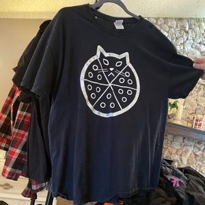 2 Jeremy Records PizzaCat t-shirts